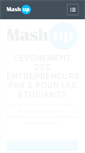 Mobile Screenshot of mash-up.fr