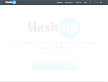 Tablet Screenshot of mash-up.fr